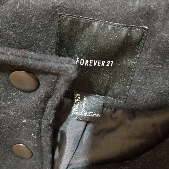 Wool Raglan Sleeve Jacket - Picture 3 of 4